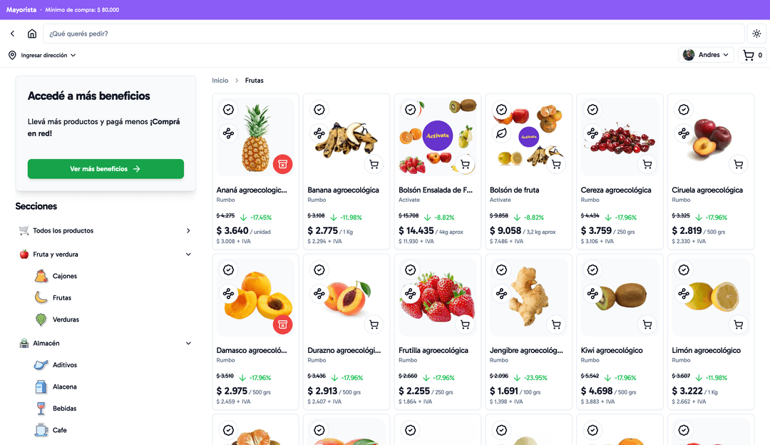 Ecommerce and warehouse management system